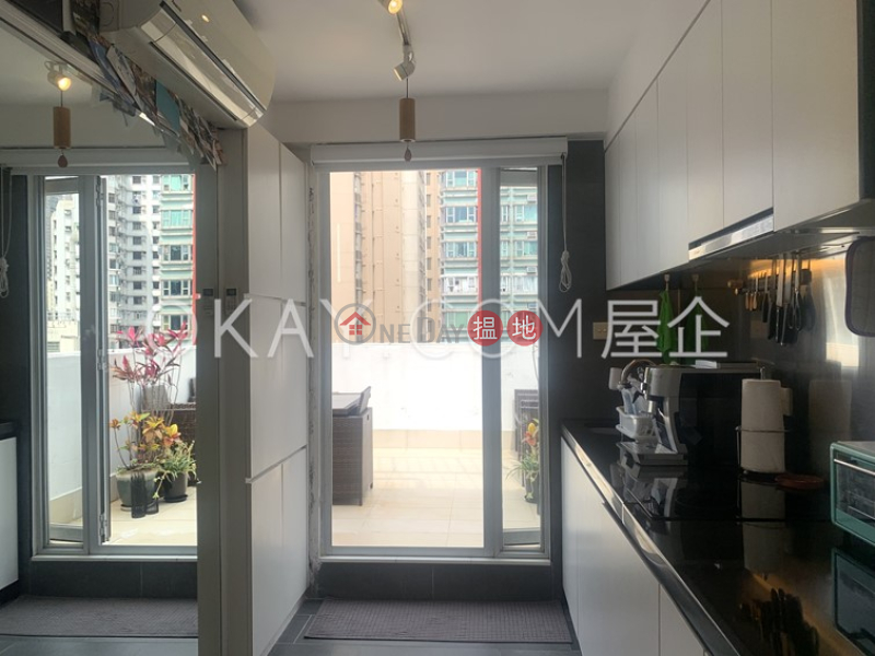 Property Search Hong Kong | OneDay | Residential | Rental Listings | Generous 1 bedroom on high floor with rooftop & terrace | Rental