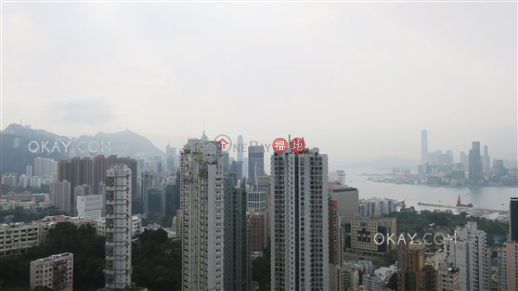 Property Search Hong Kong | OneDay | Residential, Sales Listings | Stylish 4 bedroom on high floor with balcony & parking | For Sale