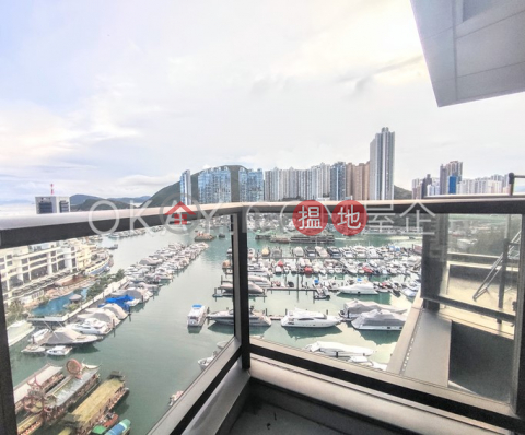 Nicely kept 1 bedroom with harbour views & balcony | For Sale | Marinella Tower 9 深灣 9座 _0