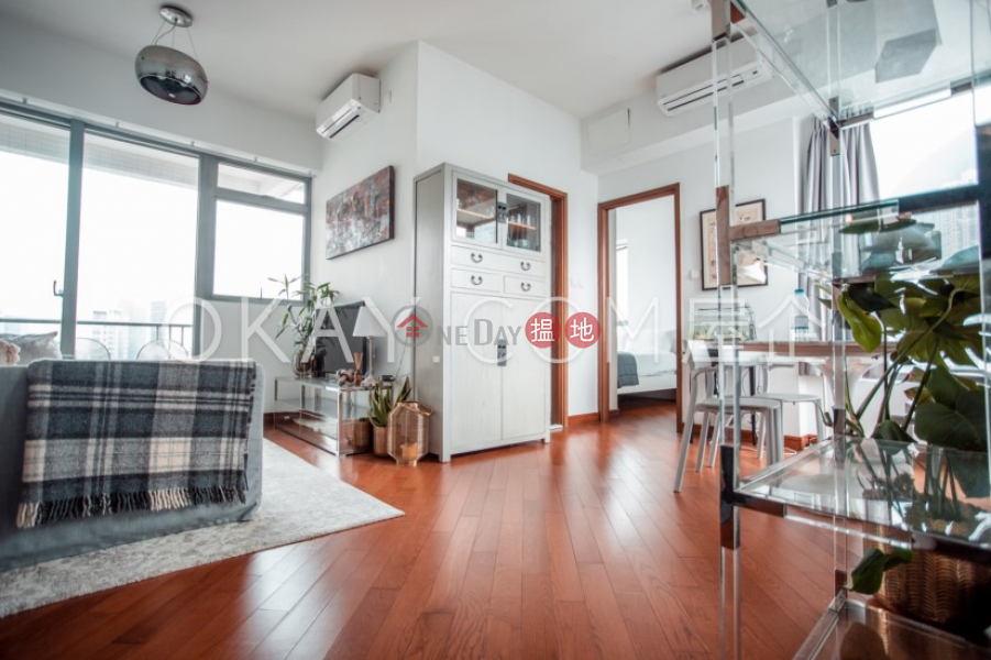 Popular 1 bed on high floor with sea views & balcony | For Sale 1 Wo Fung Street | Western District | Hong Kong | Sales, HK$ 11.95M