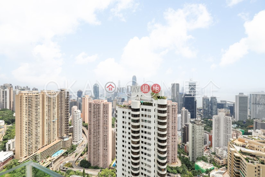 HK$ 130,000/ month | Century Tower 1 | Central District Efficient 3 bed on high floor with harbour views | Rental