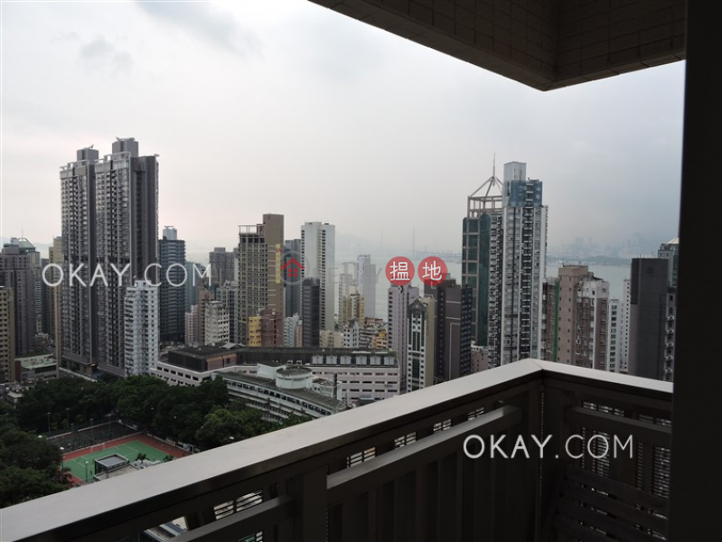 Lovely 2 bedroom on high floor with sea views & balcony | For Sale | Centre Place 匯賢居 Sales Listings
