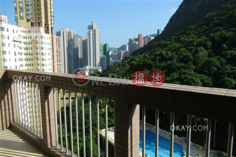 Lovely 3 bedroom on high floor with balcony | Rental | Realty Gardens 聯邦花園 _0