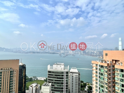 Nicely kept 2 bed on high floor with sea views | For Sale | One Pacific Heights 盈峰一號 _0