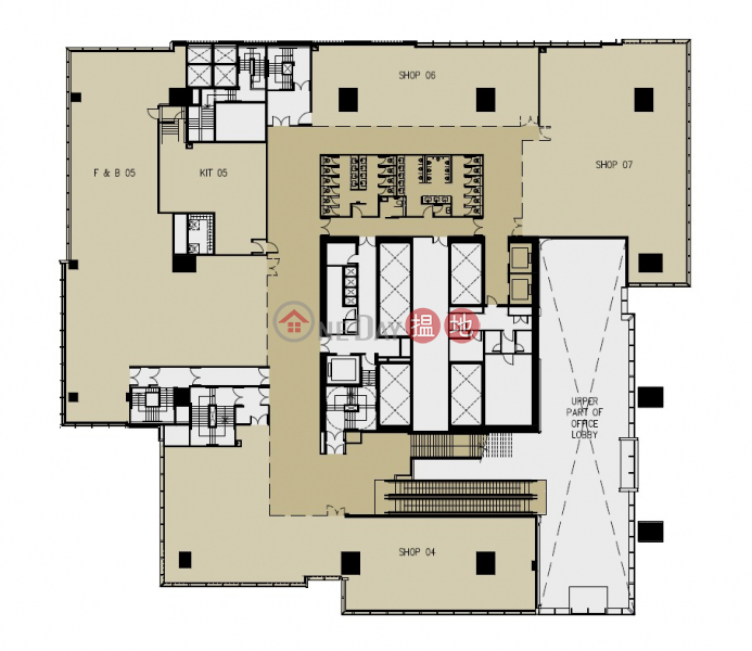 The Cendas, Unknown, Office / Commercial Property | Rental Listings HK$ 480,000/ month