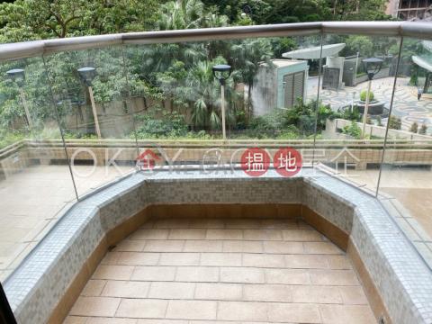 Rare 3 bedroom with balcony | Rental, Ronsdale Garden 龍華花園 | Wan Chai District (OKAY-R86179)_0