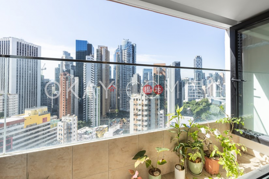 Property Search Hong Kong | OneDay | Residential, Rental Listings Efficient 2 bedroom with harbour views, balcony | Rental