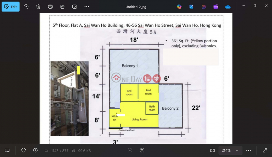 Saiwanho Building Low | A Unit Residential, Sales Listings HK$ 6.5M