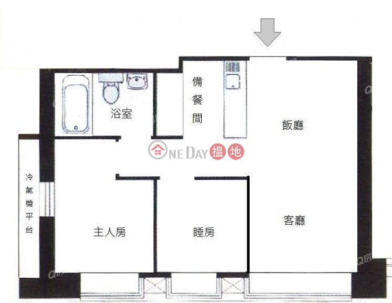 Harbour Pinnacle | 2 bedroom Low Floor Flat for Rent 8 Minden Avenue | Yau Tsim Mong, Hong Kong, Rental, HK$ 23,000/ month