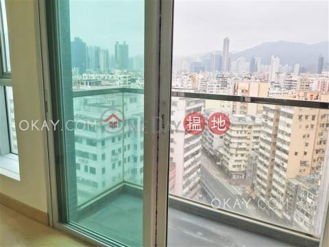 Charming 3 bedroom on high floor with balcony | Rental | GRAND METRO 都匯 _0