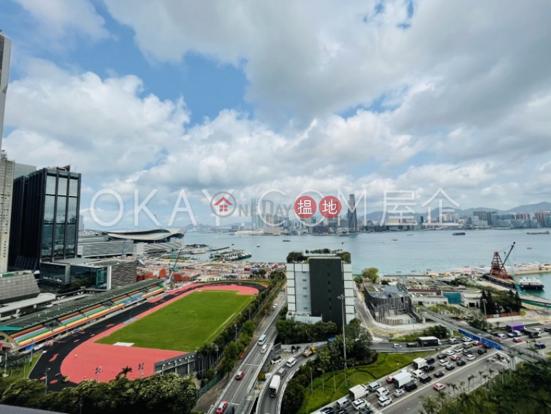 Tasteful 1 bedroom with sea views & balcony | For Sale | The Gloucester 尚匯 Sales Listings