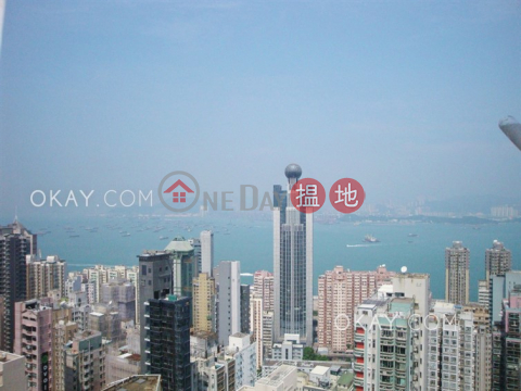 Stylish 4 bedroom on high floor with balcony & parking | For Sale | Ning Yeung Terrace 寧養臺 _0