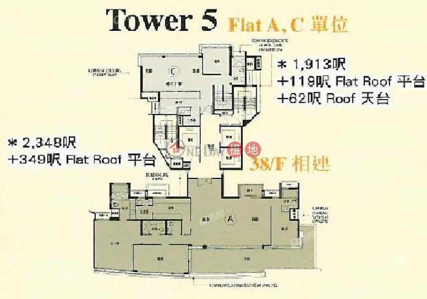 Property Search Hong Kong | OneDay | Residential, Sales Listings Larvotto | 3 bedroom High Floor Flat for Sale