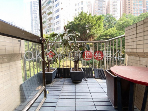 Lovely 3 bedroom with balcony & parking | Rental | Park View Court 恆柏園 _0