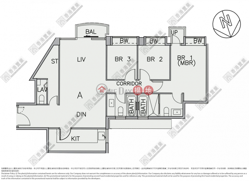 HK$ 3,500萬Grand Austin 3座-油尖旺-GRAND AUSTIN三房一套