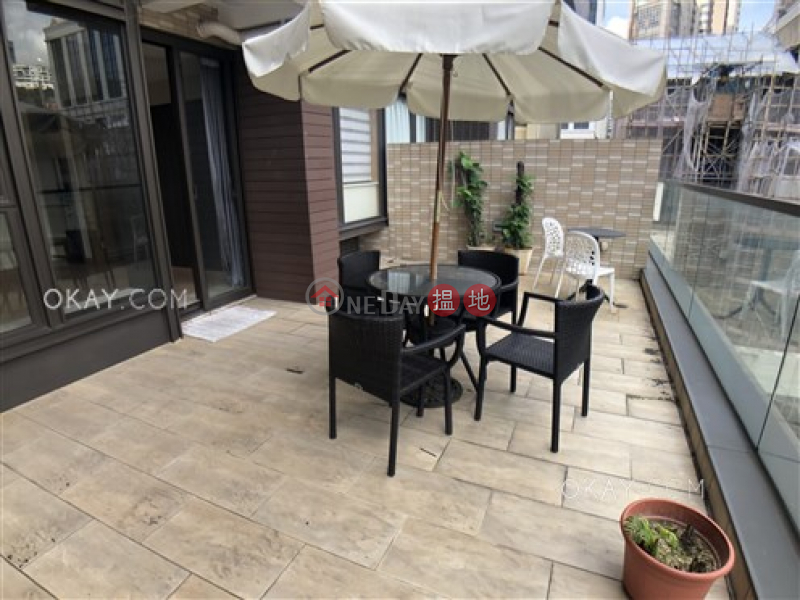 Lovely 1 bedroom with terrace | Rental, Park Haven 曦巒 Rental Listings | Wan Chai District (OKAY-R99269)