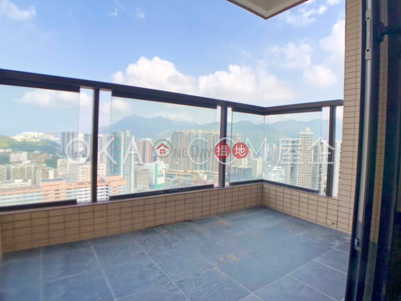 Property Search Hong Kong | OneDay | Residential, Rental Listings | Stylish 3 bedroom on high floor with balcony & parking | Rental