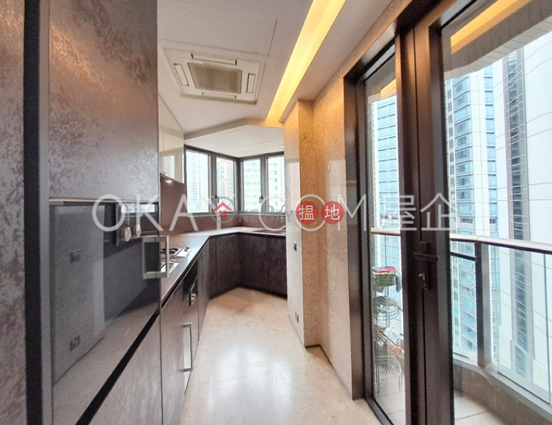 2房2廁,極高層,星級會所,露台殷然出租單位100堅道 | 西區-香港|出租-HK$ 75,000/ 月
