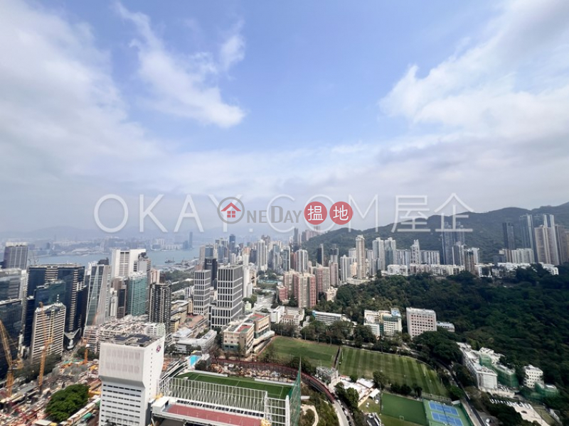 Property Search Hong Kong | OneDay | Residential, Rental Listings | Stylish 3 bedroom on high floor with balcony & parking | Rental