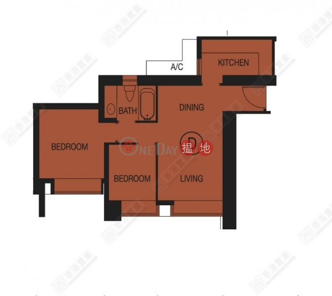 HK$ 39,000/ month | The Arch Star Tower (Tower 2) | Yau Tsim Mong | Kowloon Station The Arch 2room