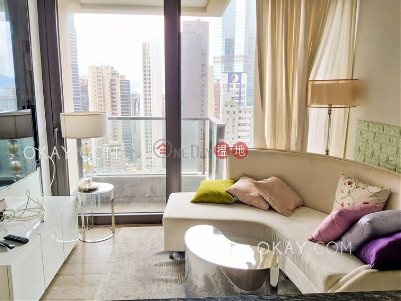 Charming 1 bedroom with balcony | Rental, The Pierre NO.1加冕臺 Rental Listings | Central District (OKAY-R209608)