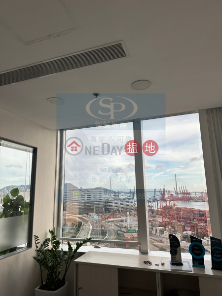 Property Search Hong Kong | OneDay | Industrial Rental Listings Kwai Chung Ever Gain: Sea-view office with Grass Curtain Wall