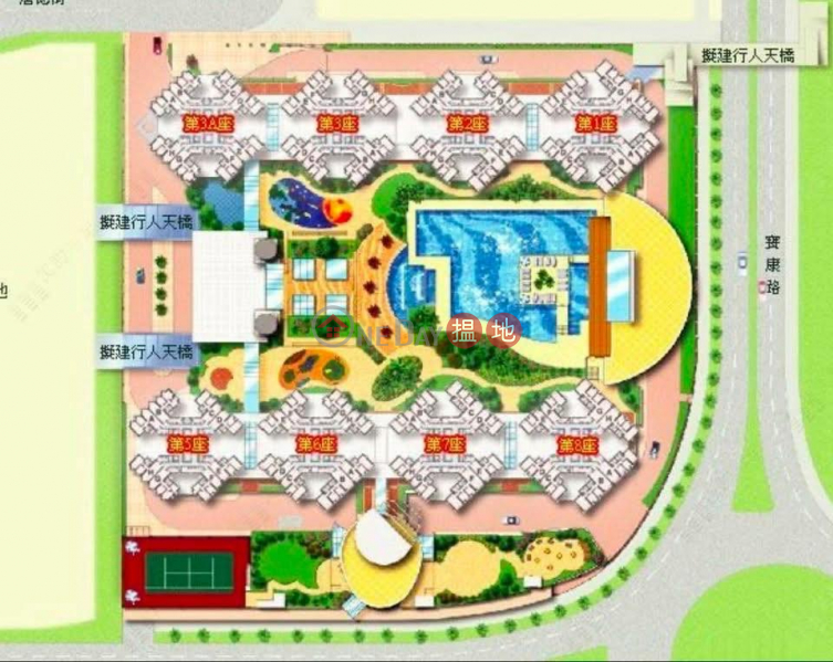 將軍澳廣場2房1廚1廁2廳|西貢將軍澳廣場 1期 3A座(Tower 3A Phase 1 Tseung Kwan O Plaza)出租樓盤 (MING-516606216)