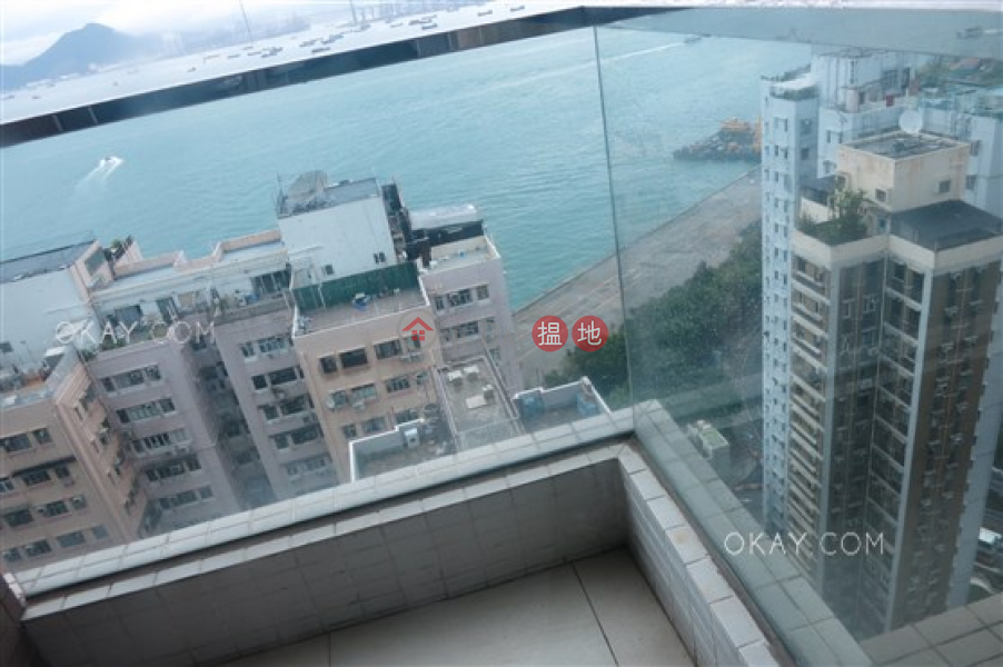 Tasteful 3 bedroom on high floor with sea views | Rental 18 Catchick Street | Western District, Hong Kong, Rental, HK$ 29,800/ month