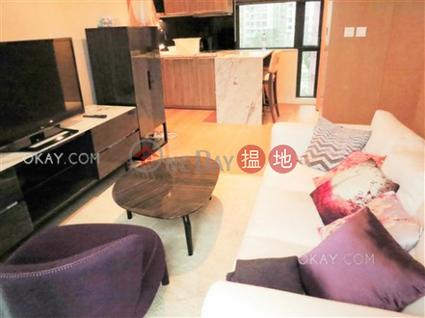 Stylish 1 bedroom on high floor with balcony | For Sale | Gramercy 瑧環 _0