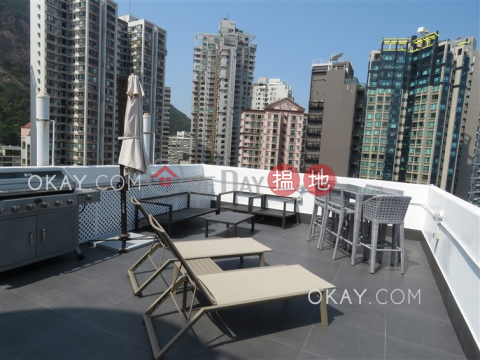 Stylish 2 bed on high floor with sea views & rooftop | Rental|Floral Tower(Floral Tower)Rental Listings (OKAY-R31835)_0