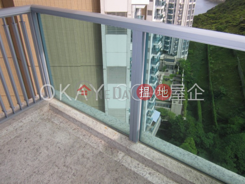 Gorgeous 3 bedroom on high floor with balcony | Rental | Larvotto 南灣 _0
