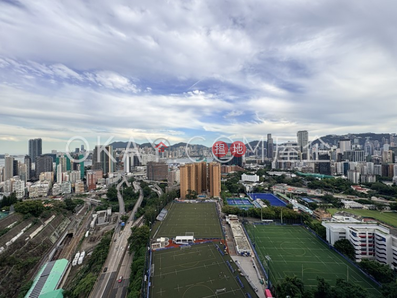 Exquisite 3 bedroom on high floor with balcony | Rental | Parc Palais Tower 6 君頤峰6座 Rental Listings