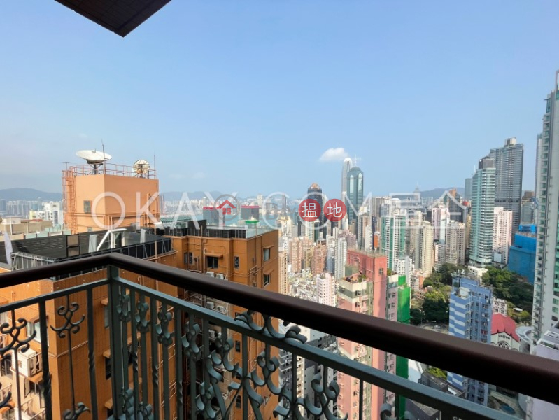 Stylish 3 bedroom with sea views & balcony | For Sale | 2 Park Road 柏道2號 Sales Listings