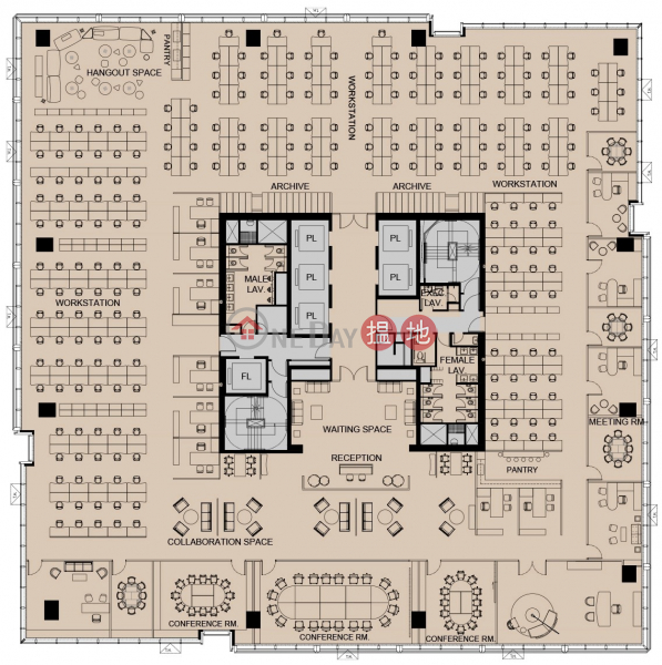 九龍灣 The Cendas [代理盤] | 15 Sheung Yuet Road | Kwun Tong District, Hong Kong, Rental, HK$ 480,000/ month