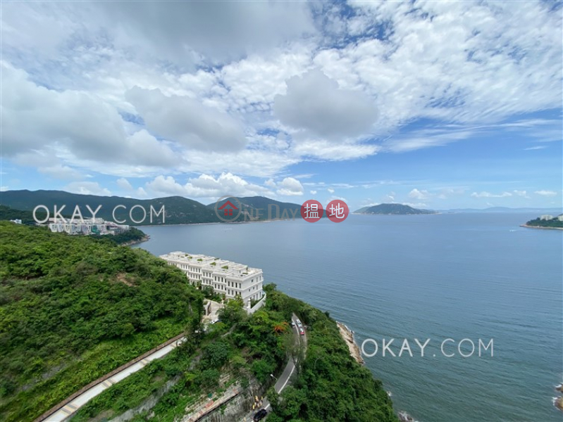 Lovely 3 bedroom on high floor with sea views & balcony | Rental | Pacific View 浪琴園 Rental Listings