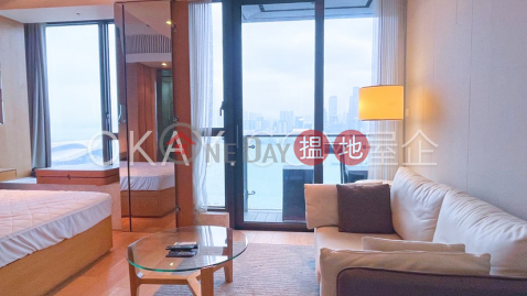 Generous 1 bed on high floor with harbour views | Rental | The Gloucester 尚匯 _0