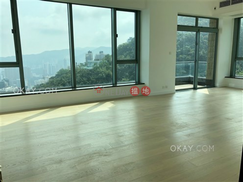 Rare 4 bedroom on high floor with balcony & parking | Rental | Bowen\'s Lookout 寶雲道13號 Rental Listings