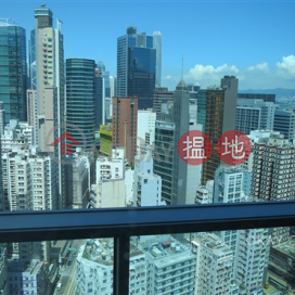 Unique 1 bedroom on high floor with sea views & balcony | Rental | The Avenue Tower 2 囍匯 2座 _0