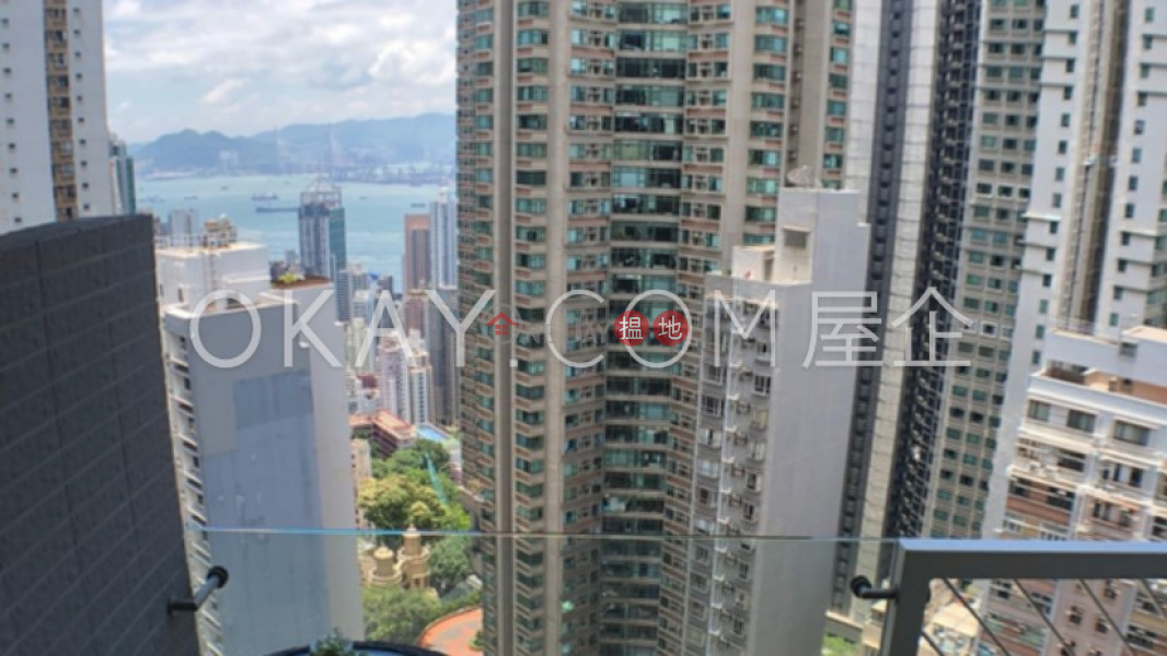 Luxurious 2 bedroom on high floor with balcony | For Sale | The Icon 干德道38號The ICON Sales Listings