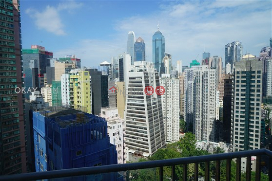 Nicely kept 1 bedroom with balcony | For Sale | One Pacific Heights 盈峰一號 Sales Listings
