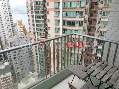 Lovely 2 bedroom with sea views & balcony | For Sale | One Pacific Heights 盈峰一號 _0