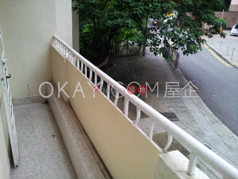 Tasteful 3 bedroom with balcony | Rental, 6B-6E Bowen Road 寶雲道6B-6E號 Rental Listings | Central District (OKAY-R52032)
