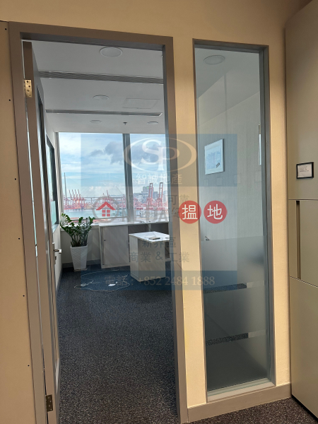 Property Search Hong Kong | OneDay | Industrial Rental Listings Kwai Chung Ever Gain: Sea-view office with Grass Curtain Wall