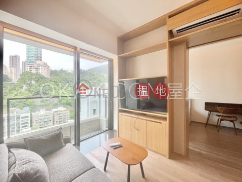 Unique 1 bedroom on high floor with balcony | Rental | Eight Kwai Fong 桂芳街8號 _0