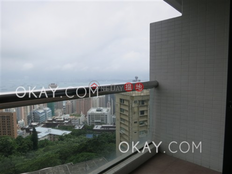 Property Search Hong Kong | OneDay | Residential Rental Listings | Exquisite 3 bed on high floor with sea views & balcony | Rental