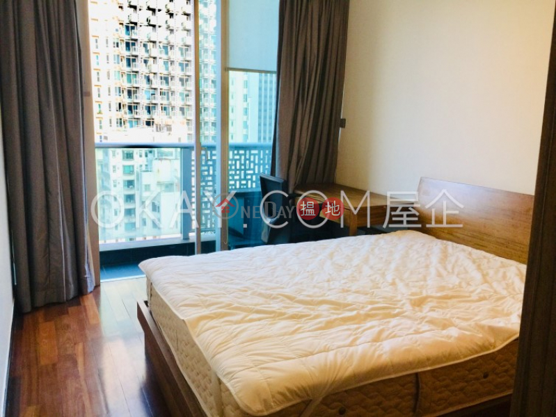 Charming 1 bedroom with balcony | Rental, J Residence 嘉薈軒 Rental Listings | Wan Chai District (OKAY-R85959)