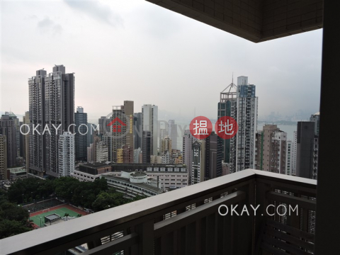 Lovely 2 bedroom on high floor with sea views & balcony | For Sale | Centre Place 匯賢居 _0