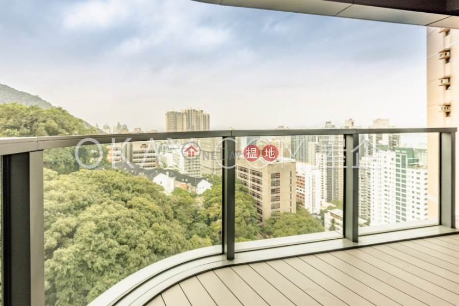 Gorgeous 4 bedroom on high floor with balcony | Rental | University Heights Block 3 大學閣3座 Rental Listings