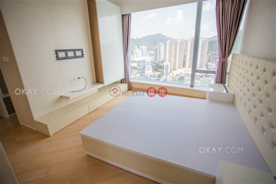 Charming 2 bed on high floor with sea views & balcony | Rental | Larvotto 南灣 Rental Listings