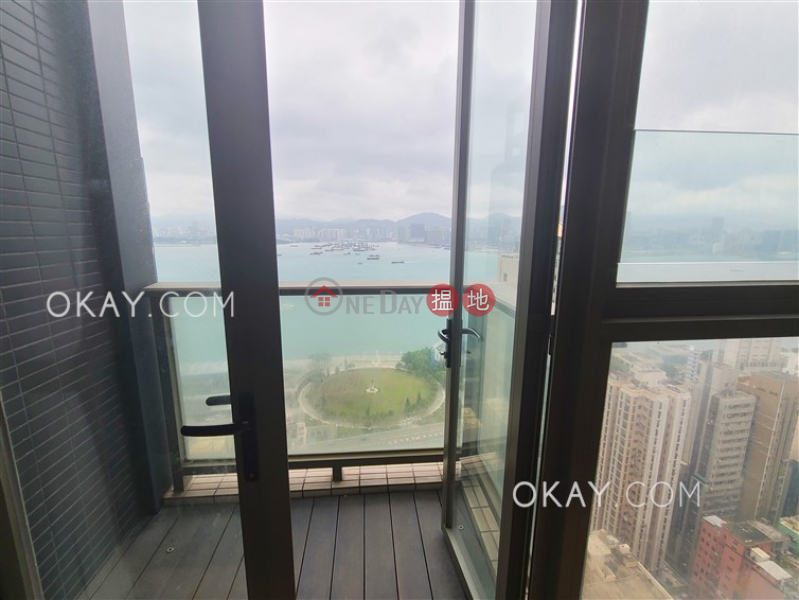 Lovely 3 bedroom on high floor with sea views & balcony | Rental 189 Queens Road West | Western District, Hong Kong Rental | HK$ 41,000/ month
